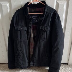 American Eagle Outfitters Men's Black Field Jacket